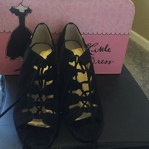 Suede Calvin Klein shoes